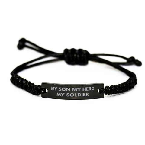 My Son My Hero My Soldier, Proud Army Mom ,Army Mom Bracelet, Army Mom Jewelry, Military Bracelet , Army mom gift