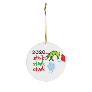 2020 Stink Stank Stunk Ceramic Ornaments