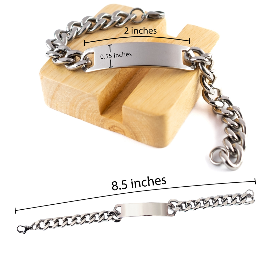 A true friend is someone who is always there for you bracelet,friendship bracelets,best friend gifts,gifts for friends female,gifts for friends,cuban bracelet
