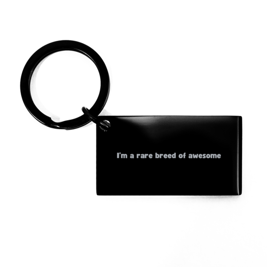 I am a rare breed of awesome keychain ,Birthday Gifts,Funny grilling Gifts,Gift Idea Cooking Gifts  for Dad, Brother, Husband, Boyfriend ,keychain